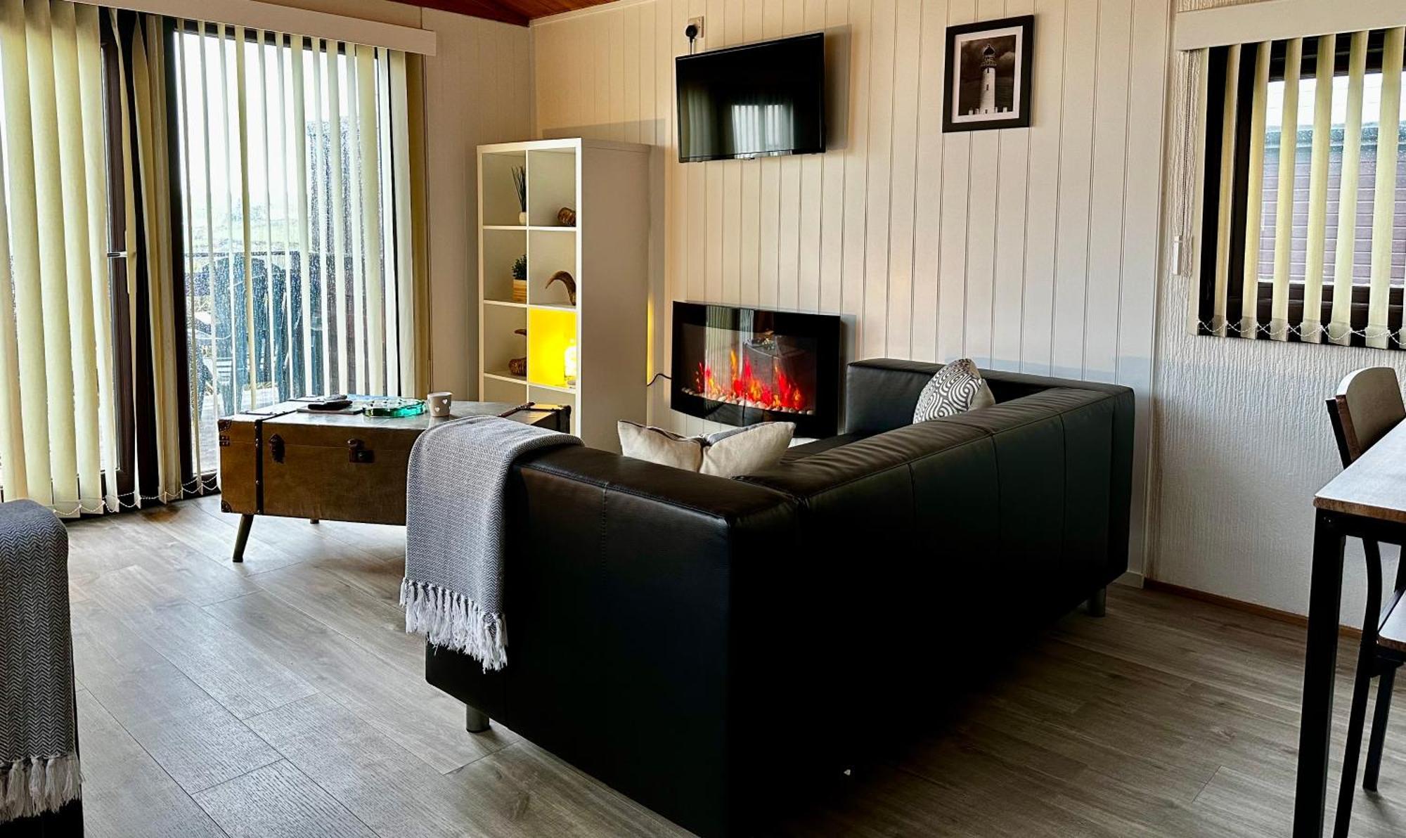 Lodge Cabin With Fabulous Views - Farm Holiday Stranraer Exterior foto