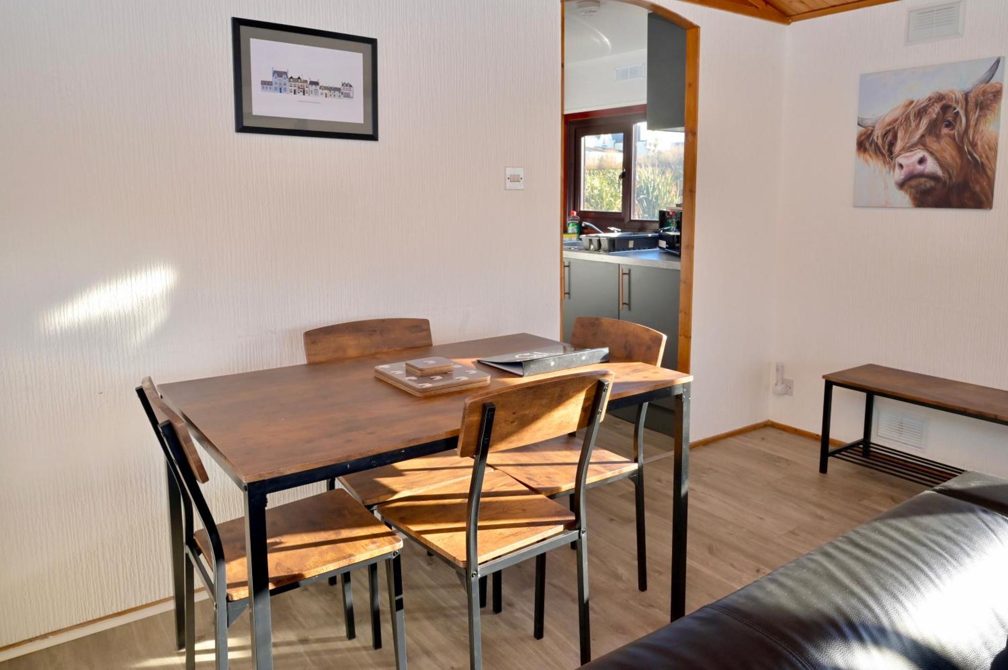 Lodge Cabin With Fabulous Views - Farm Holiday Stranraer Exterior foto