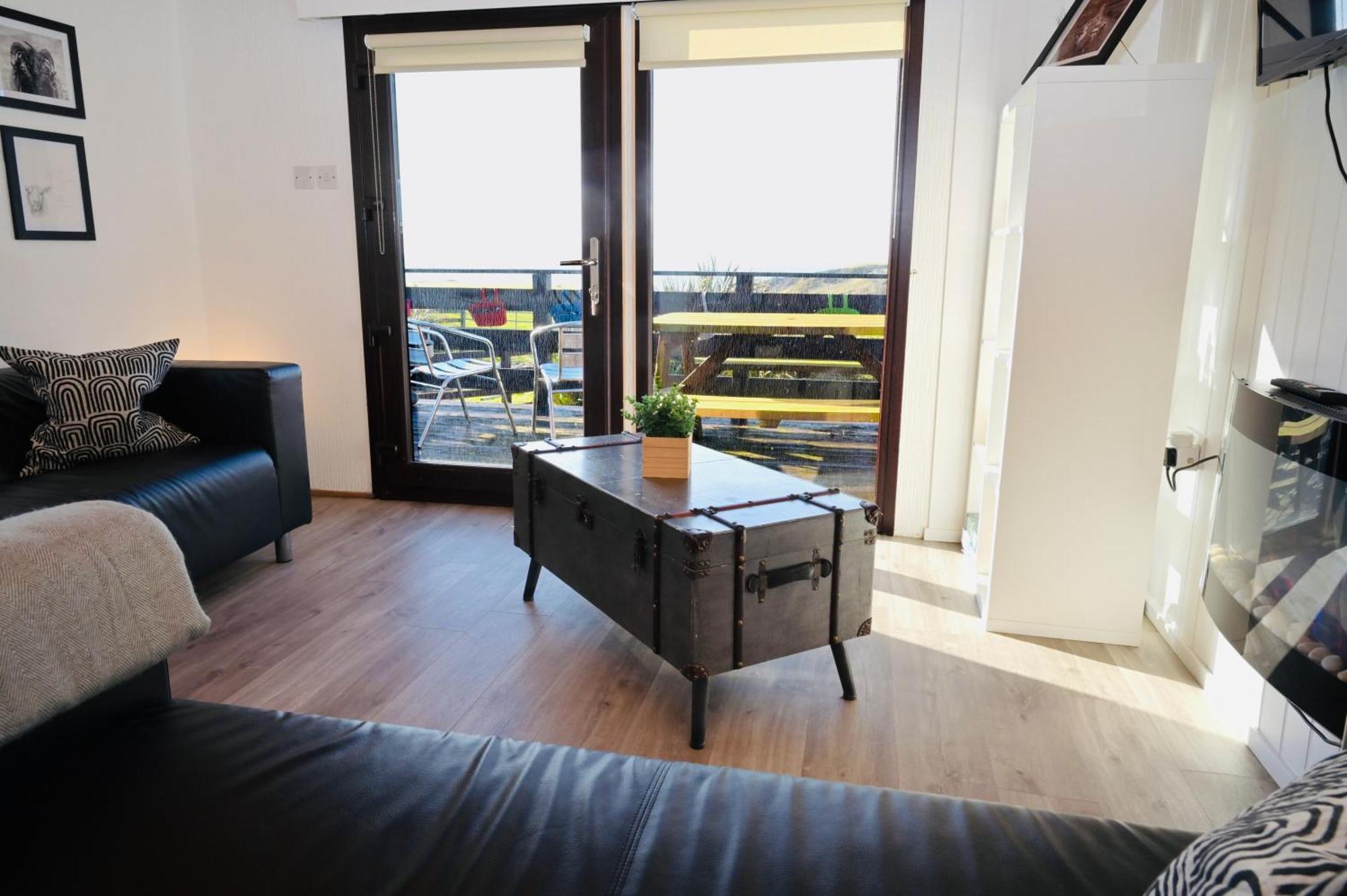 Lodge Cabin With Fabulous Views - Farm Holiday Stranraer Exterior foto